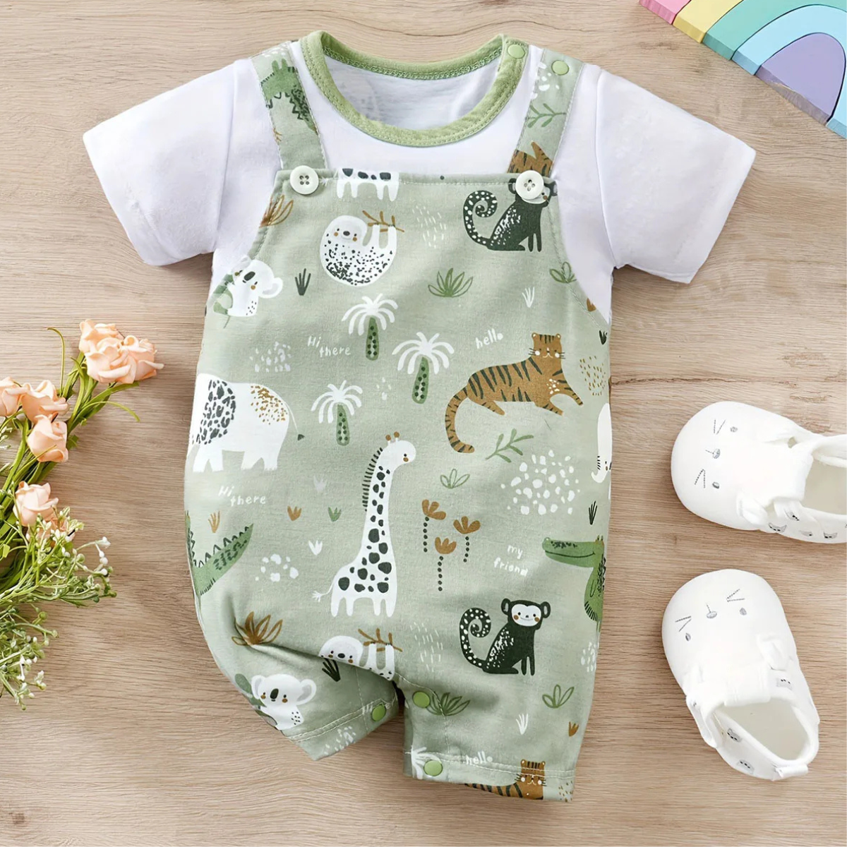 Baby Zoo Luxury Romper