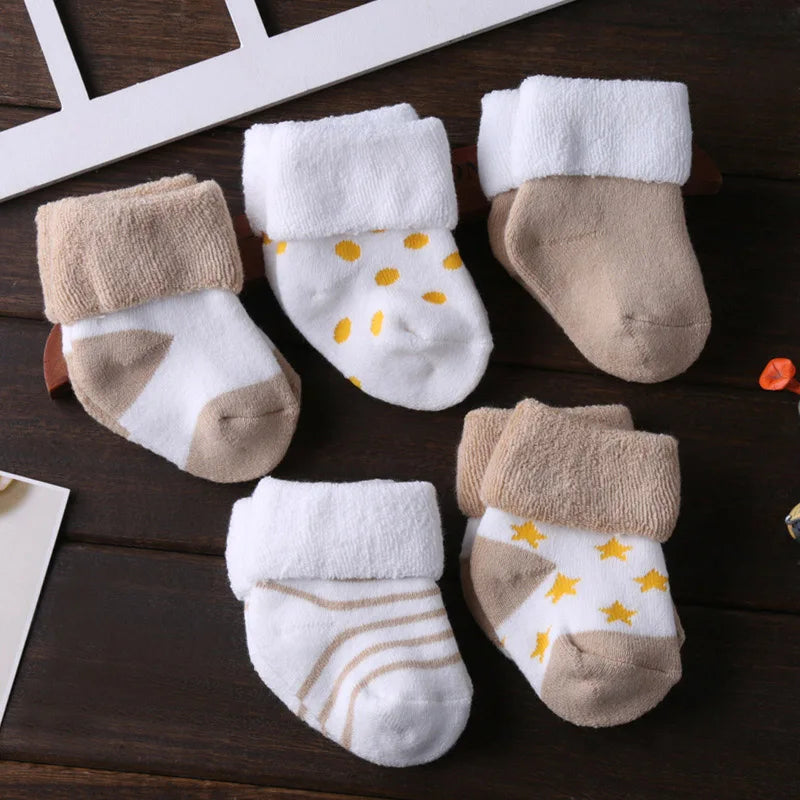 Gentle Steps Baby Socks (5-Pack)