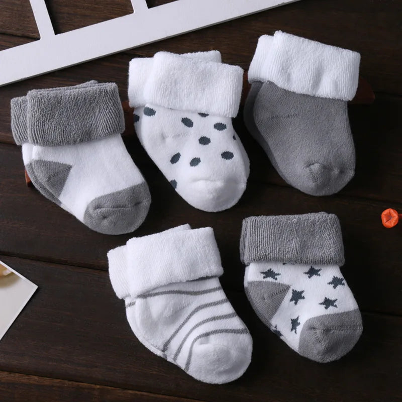 Gentle Steps Baby Socks (5-Pack)