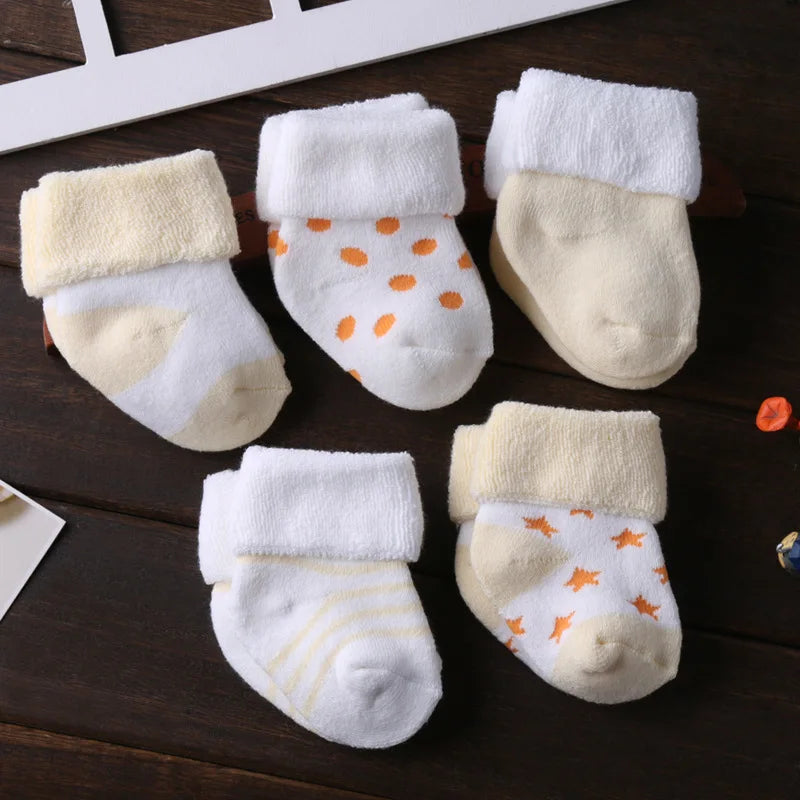 Gentle Steps Baby Socks (5-Pack)