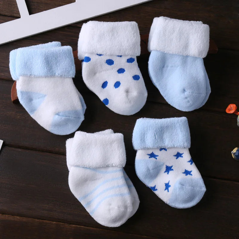 Gentle Steps Baby Socks (5-Pack)
