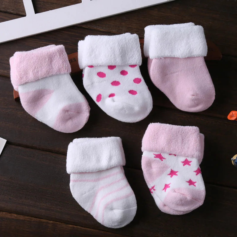 Gentle Steps Baby Socks (5-Pack)
