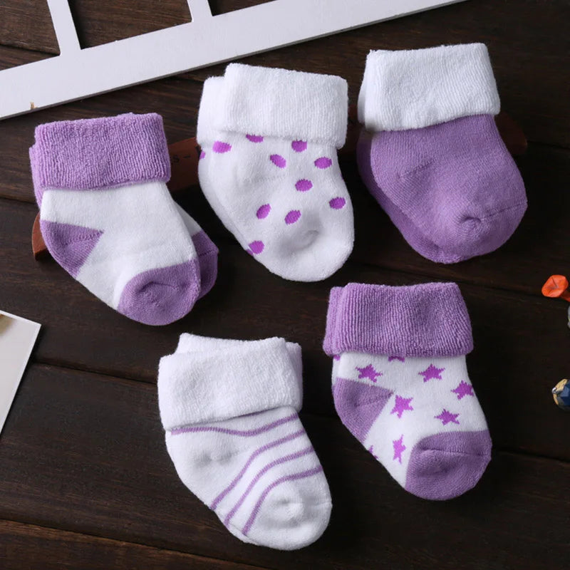 Gentle Steps Baby Socks (5-Pack)