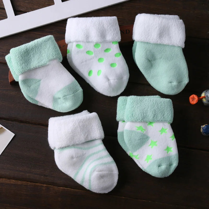 Gentle Steps Baby Socks (5-Pack)