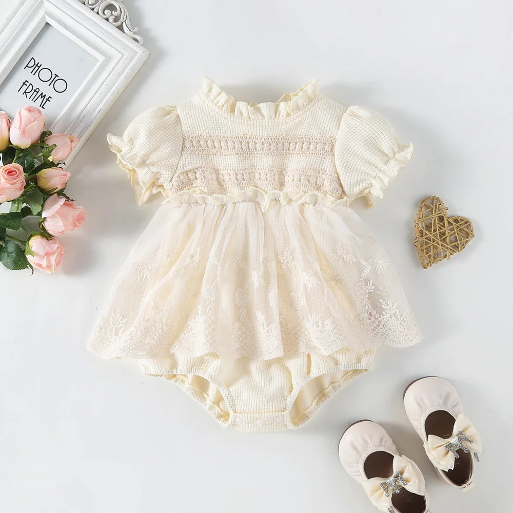 Lace Dreams Baby Bodysuit